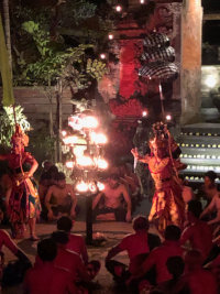 balinesische Tanzveranstaltung